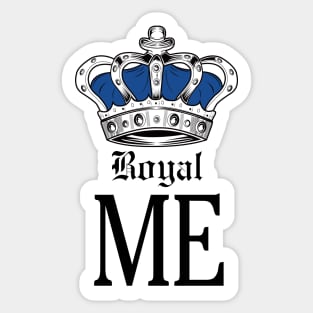 Royal Me - Blue Sticker